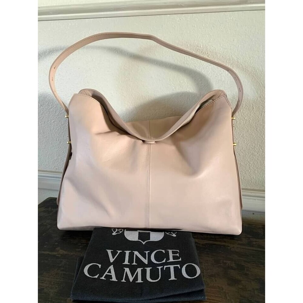 VINCE CAMUTO Lilac Leather Shoulder Bag Rose- NWT